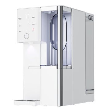 Domanki Smart Countertop RO Water Filtration System – Instant Hot/Cold Dispenser with 5.5L Reservoir & Digital TDS Display