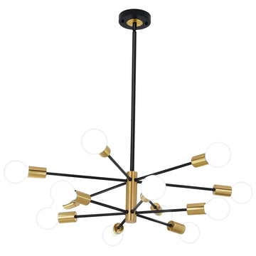 Domanki 12-Light Contemporary Sputnik Ceiling Light