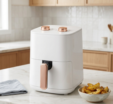 Domanki Smart Air Fryer - 5L Large Capacity, Ceramic Body, 1200W