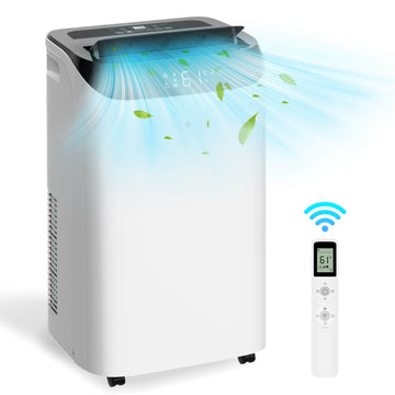 14000 BTU Air Conditioners Portable ac Units with Remote Control, 3-in-1 Free Standing Cooling AC Unit with Fan Dehumidifier