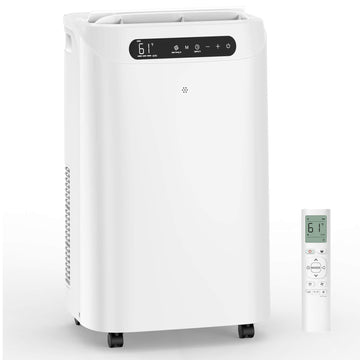 Portable Ac Units 14000 BTU with Remote Control, Air Conditioner, 3-in-1 Free Cooling AC Unit with Fan & Dehumidifier