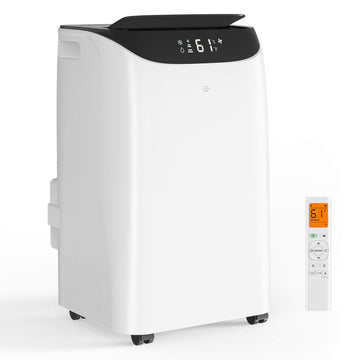 16000 BTU Portable Air Conditioner with Inverter Technology, Free Stand Cooling, Dehumidifier & Fan, Dual-Tube Design